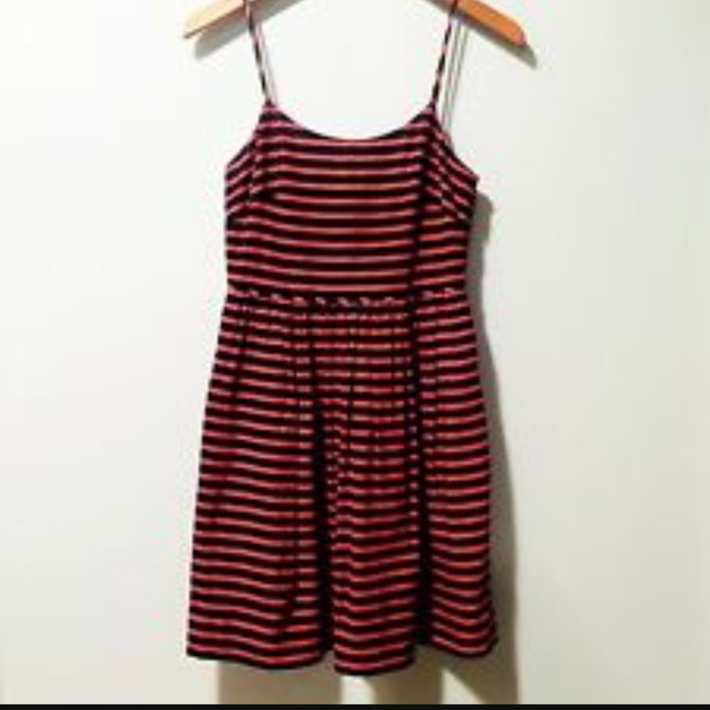 J. Crew Factory Linen Midi Dress